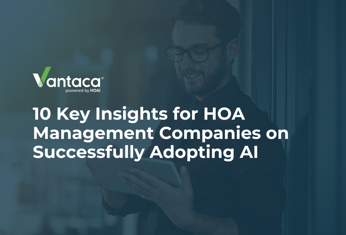 10 Key Insights for HOA Management Companies on Successfully Adopting AI