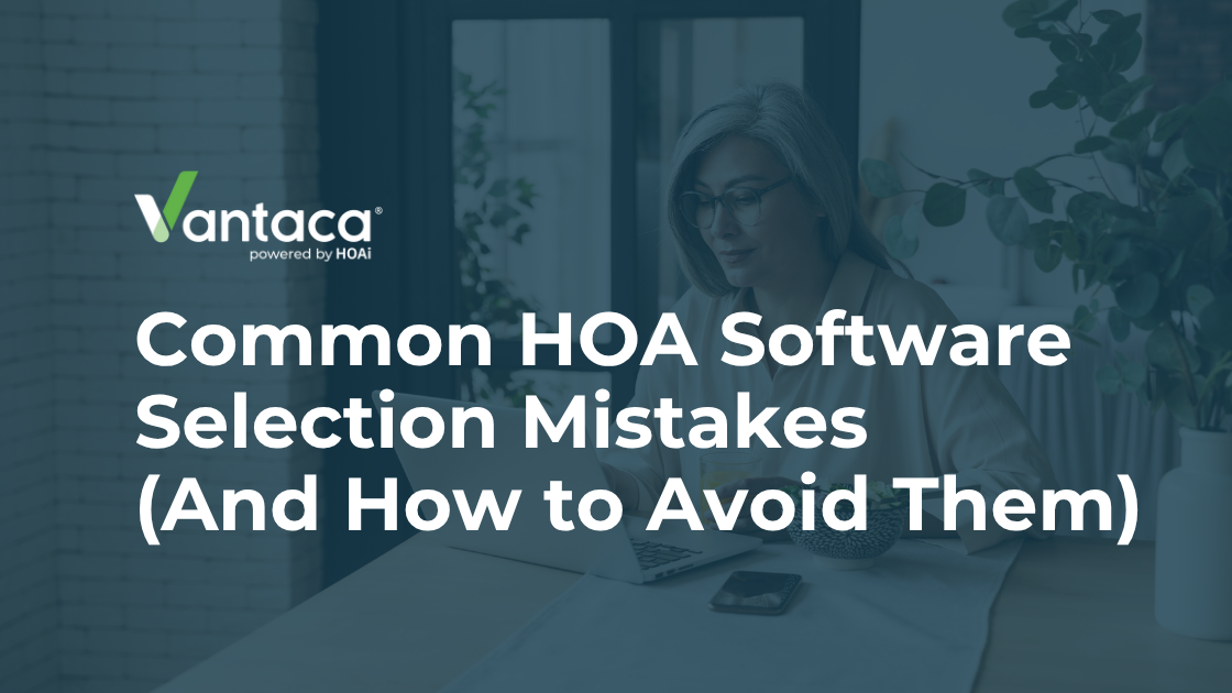Common HOA Software Selection Mistakes