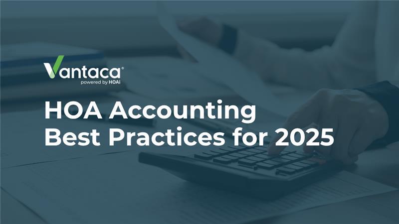 HOA Accounting Best Practices for 2025
