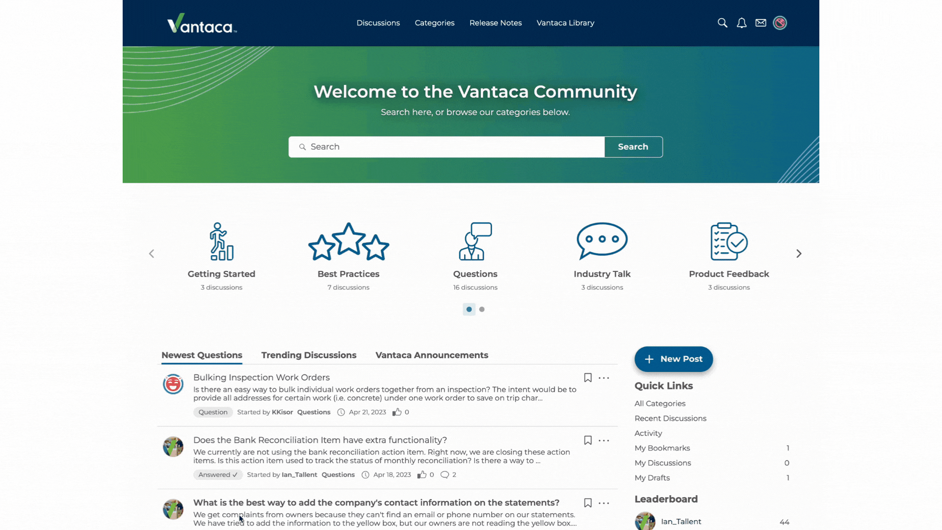 Introducing Vantaca Community: A Space for Community Association Management Professionals to Connect Featured Image